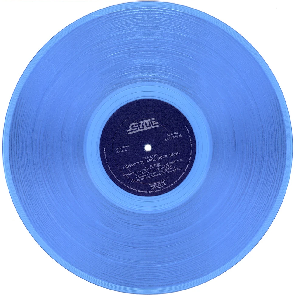 Lafayette Afro Rock Band - Malik Transparent Blue Vinyl Edition