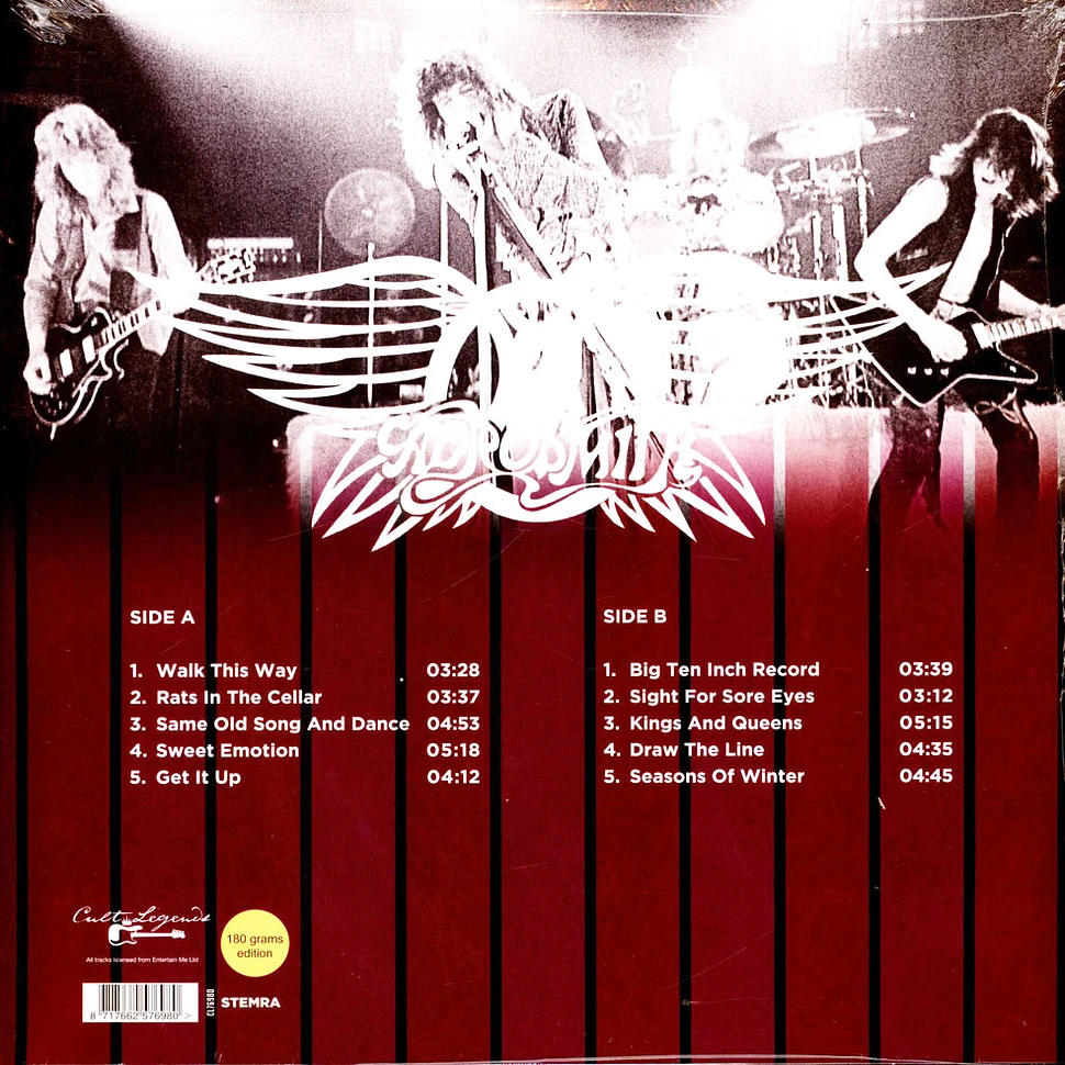 Aerosmith - Best Of Live At The Music Hall. Boston 1978