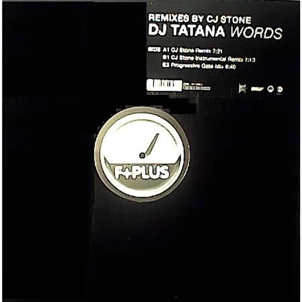 DJ Tatana - Words - Remixes By CJ Stone
