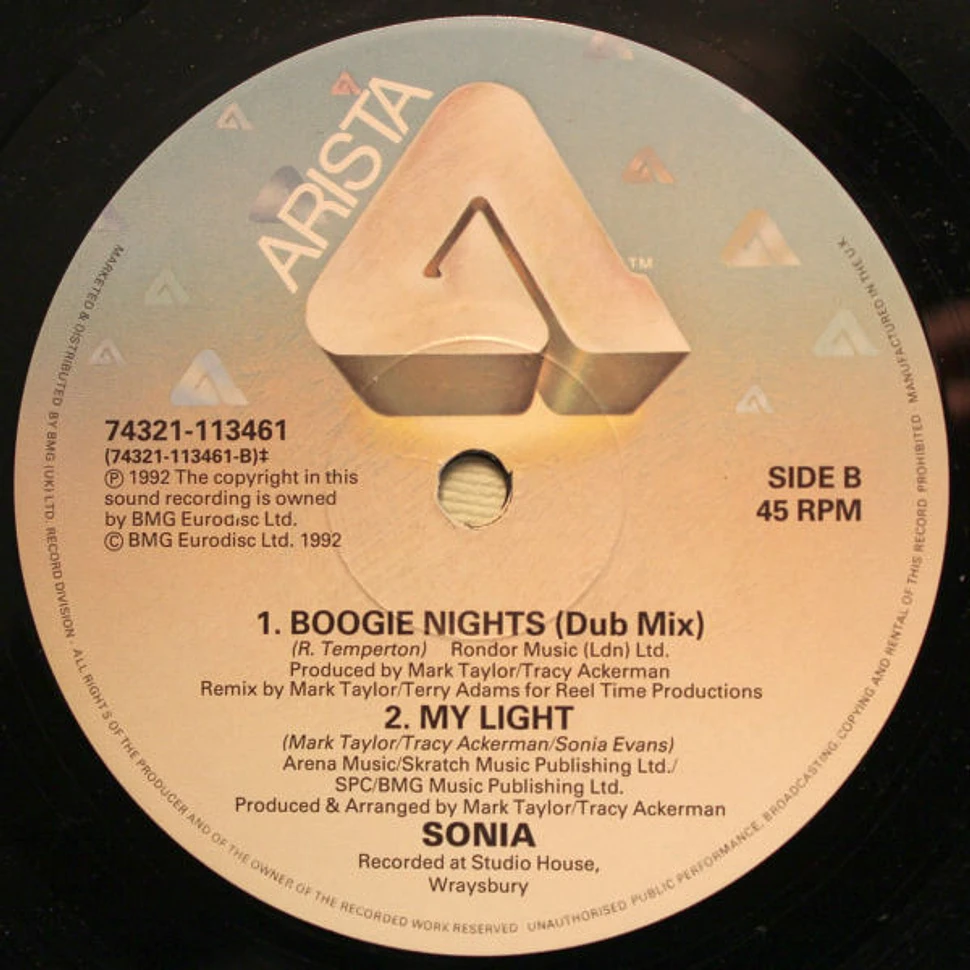 Sonia - Boogie Nights