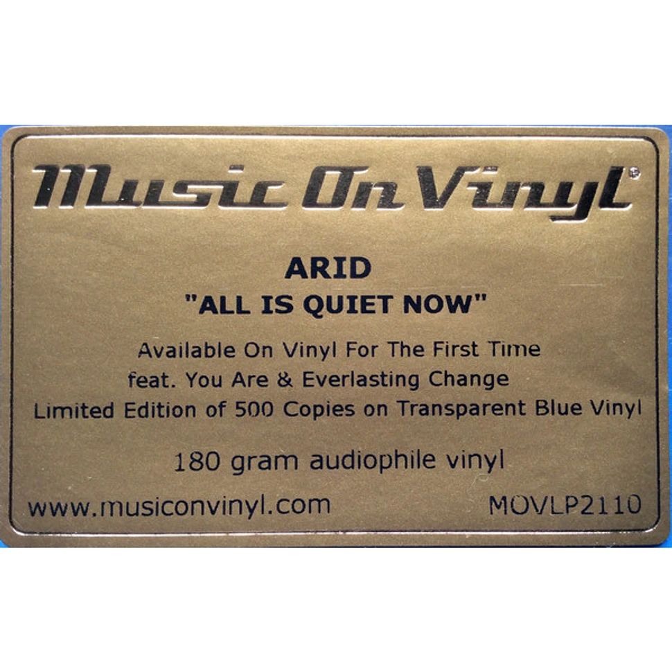 Arid - All Is Quiet Now