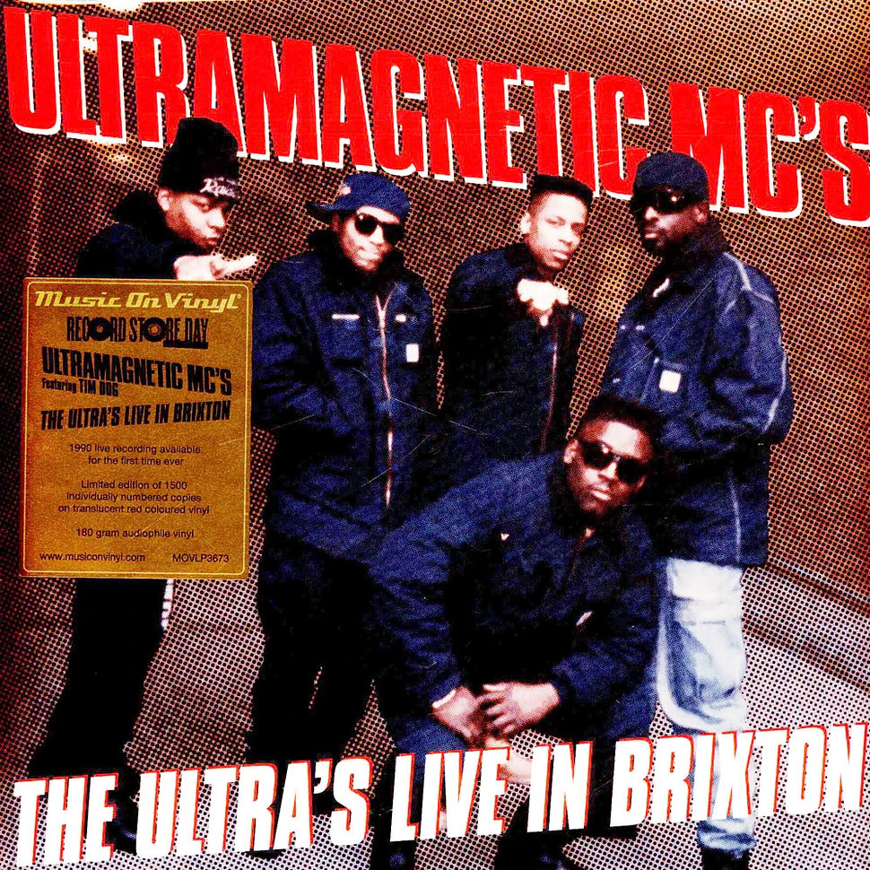 USオリジナル美盤 Ultramagnetic MC's 未発表曲 LP Ultramagnetic MC's - The Ultra's Live At Brixton 1990 Vinyl Record