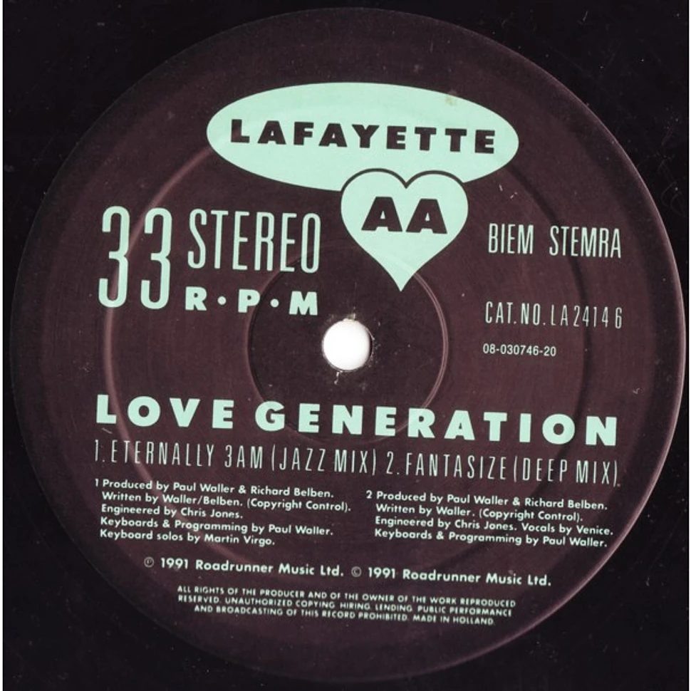 Love Generation - I Love NY EP Vol 1