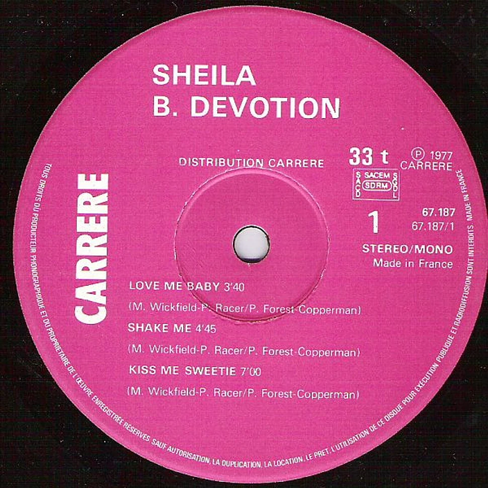 Sheila & B. Devotion - Singin' In The Rain Including Love Me Baby