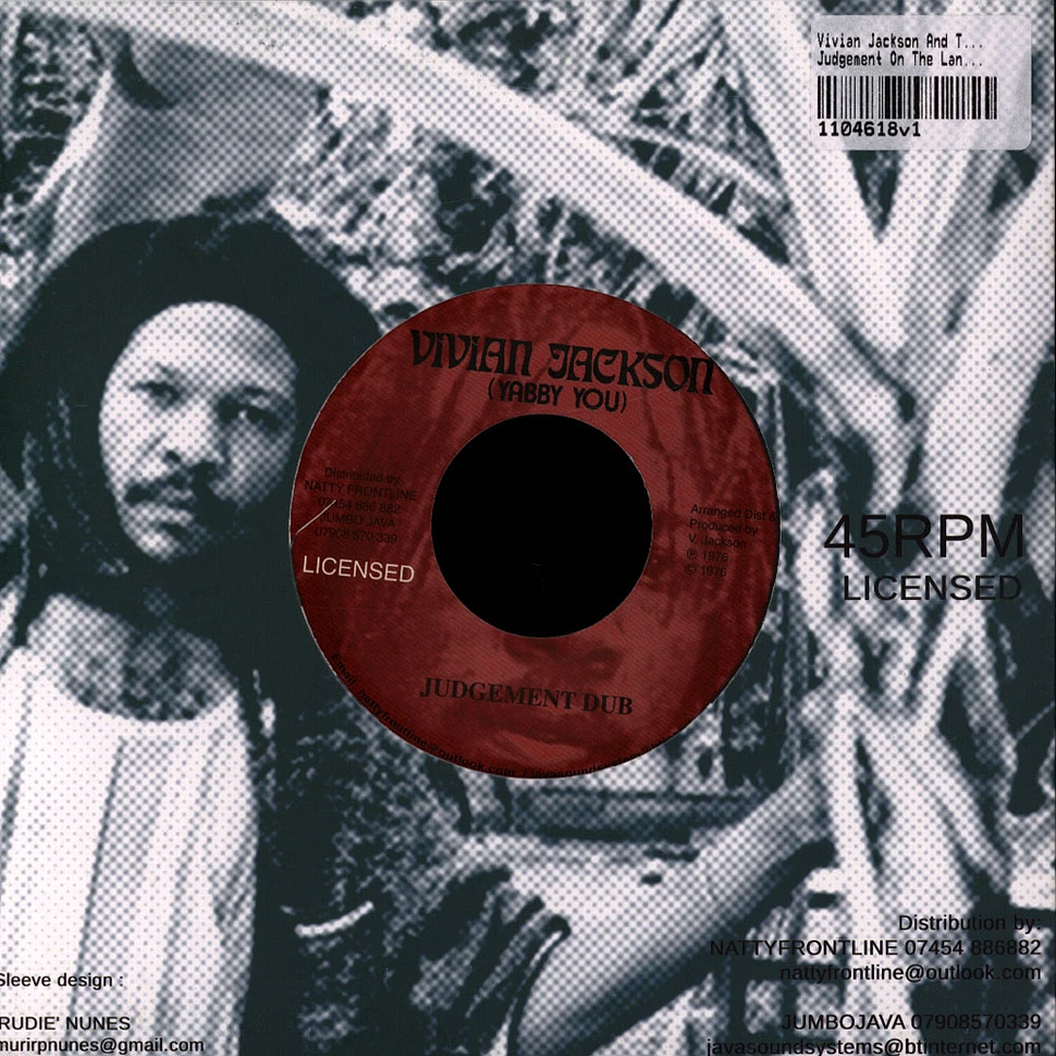 Vivian Jackson And The Prophets - Judgement On The Land