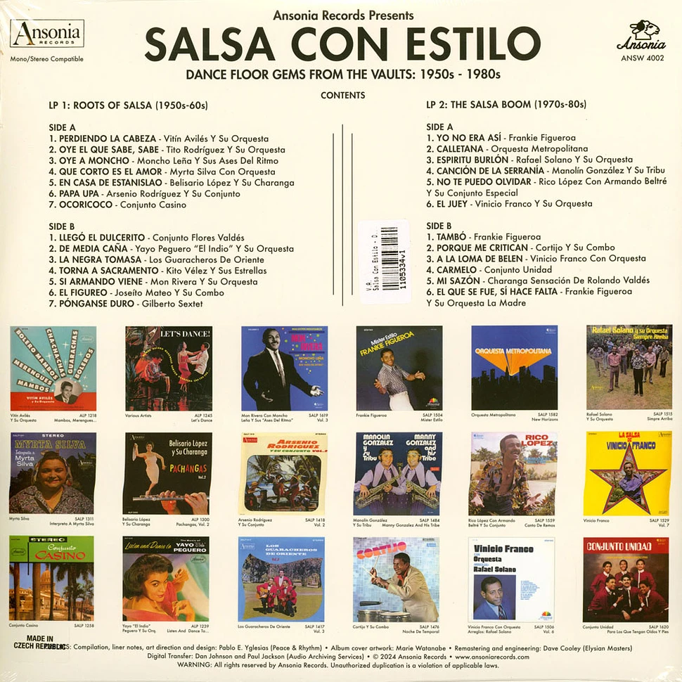 V.A. - Salsa Con Estilo - Dance Floor Gems From The Vault