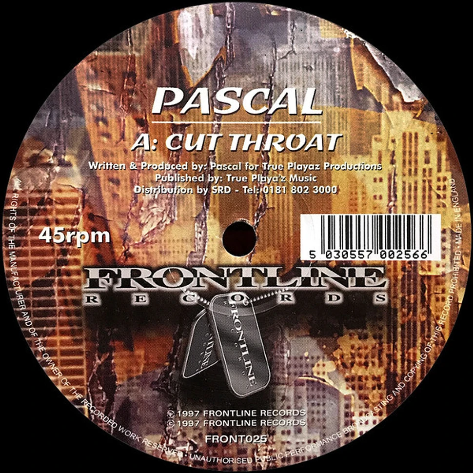 Pascal - Cut Throat / Against The Grain