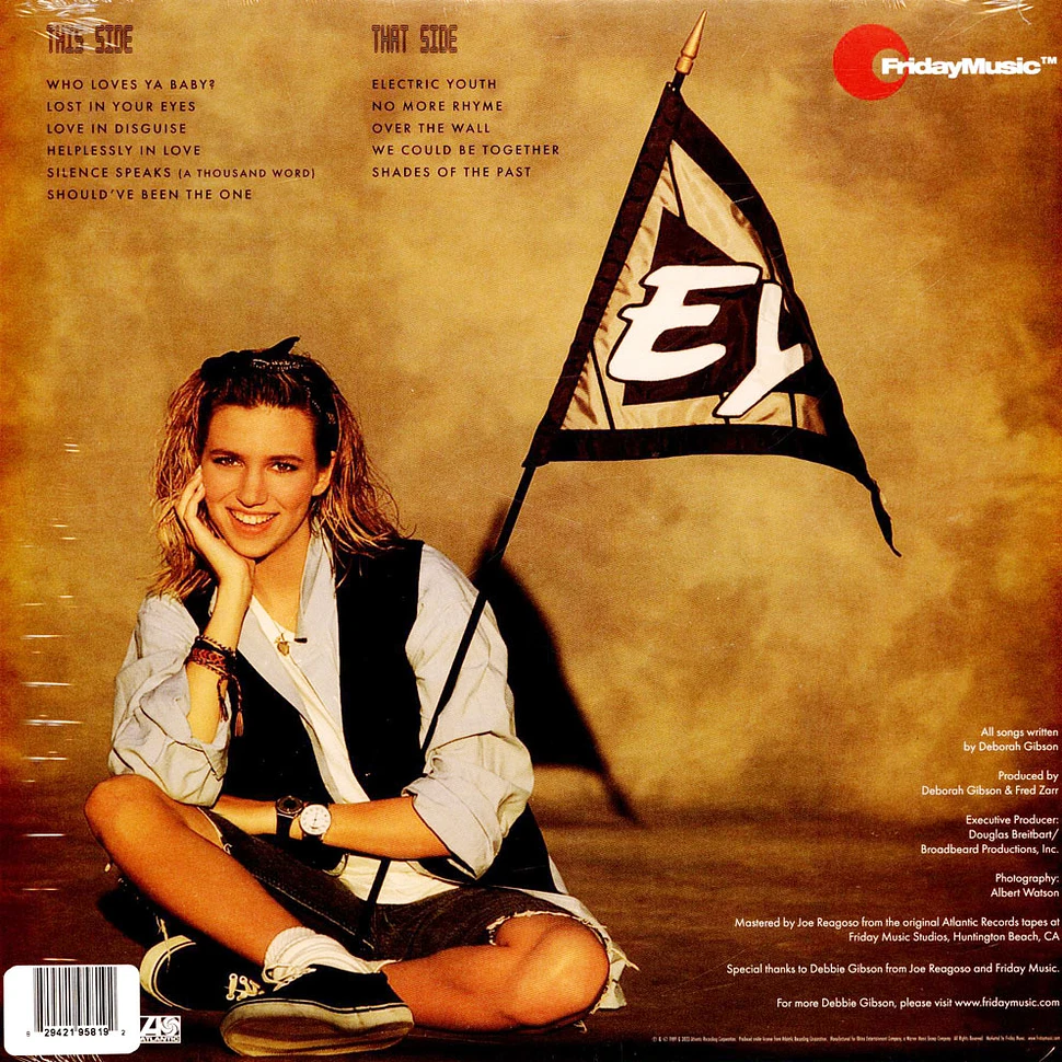 Debbie Gibson - Electric Youth Gold Vinyl Edition