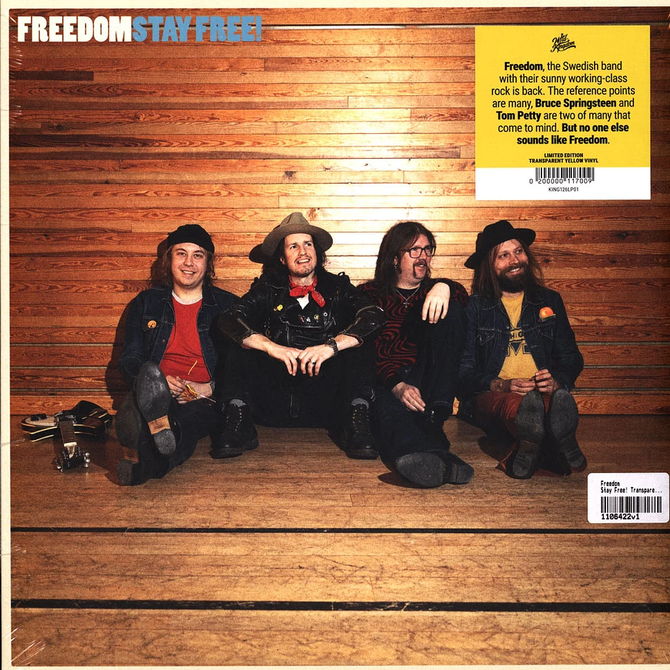 Freedom - Stay Free! Transparent Yellow Vinyl Edition