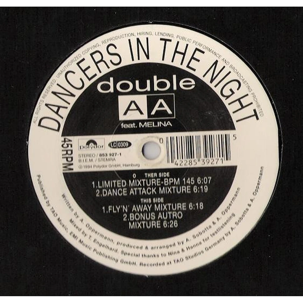 Double AA Feat. Melina - Dancers In The Night