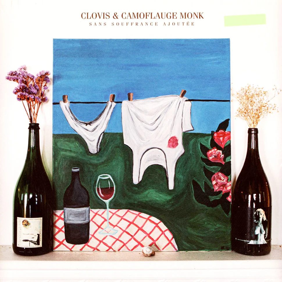 Clovis & Camoflauge Monk - Sans Souffrance Ajoutée Green Vinyl Edition