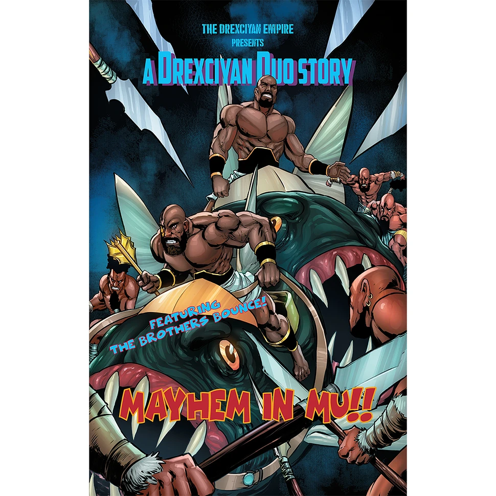 Abuqadim Haqq - The Drexciyan Empire Presents A Drexicyan Duo Story: Mayhem In Mu!! Feat. The Brothers Bounce