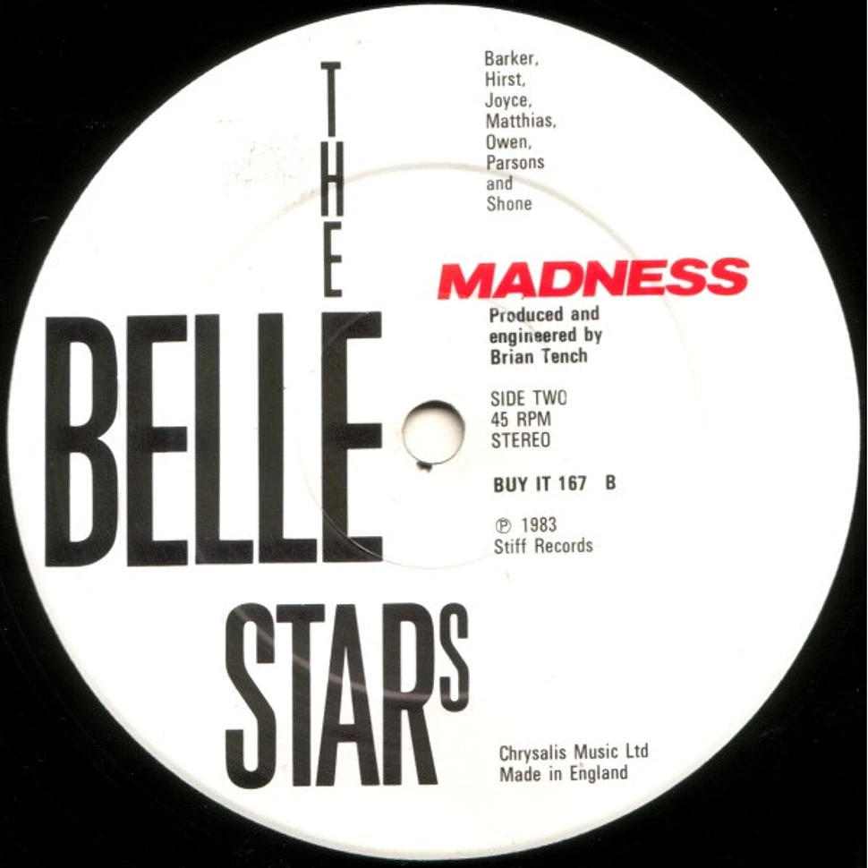 The Belle Stars - Sign Of The Times (Remixed Extended 12" Version)