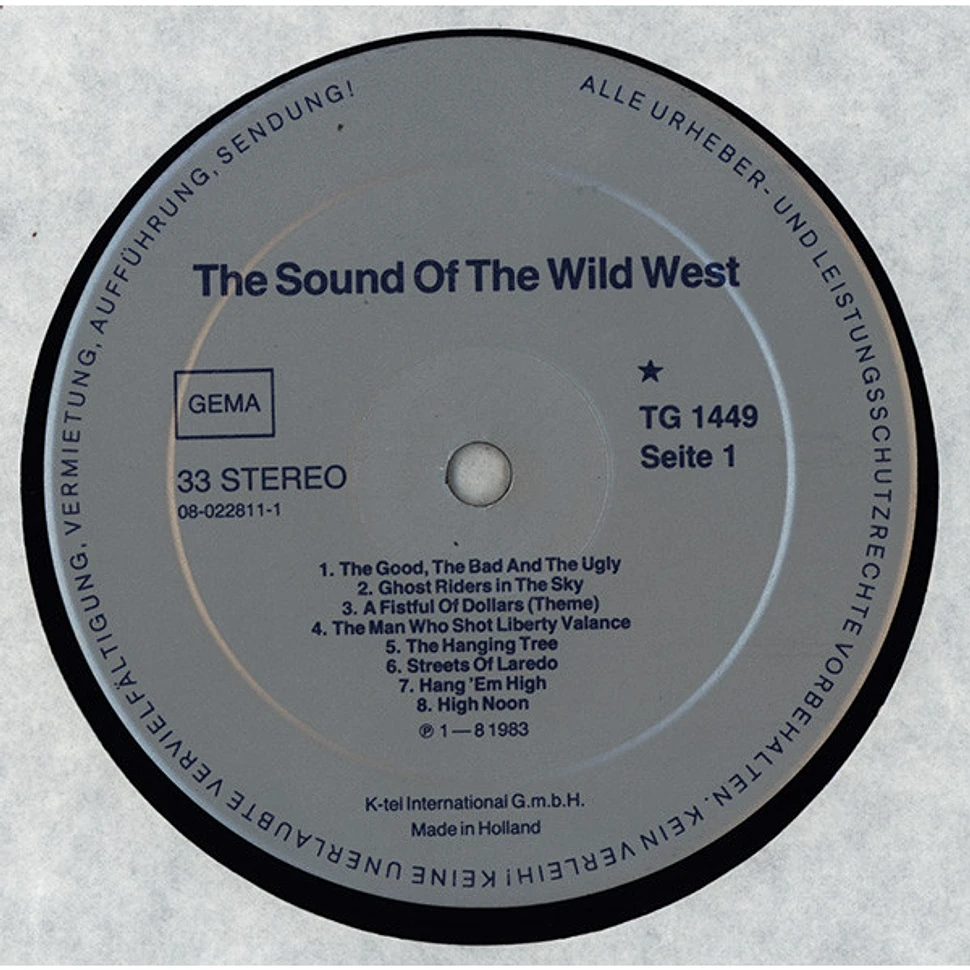 V.A. - The Sound Of The Wild West