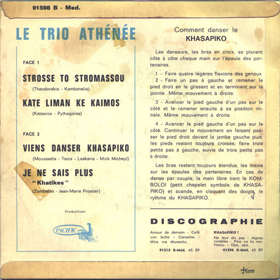 Trio Athénée - Khasapiko