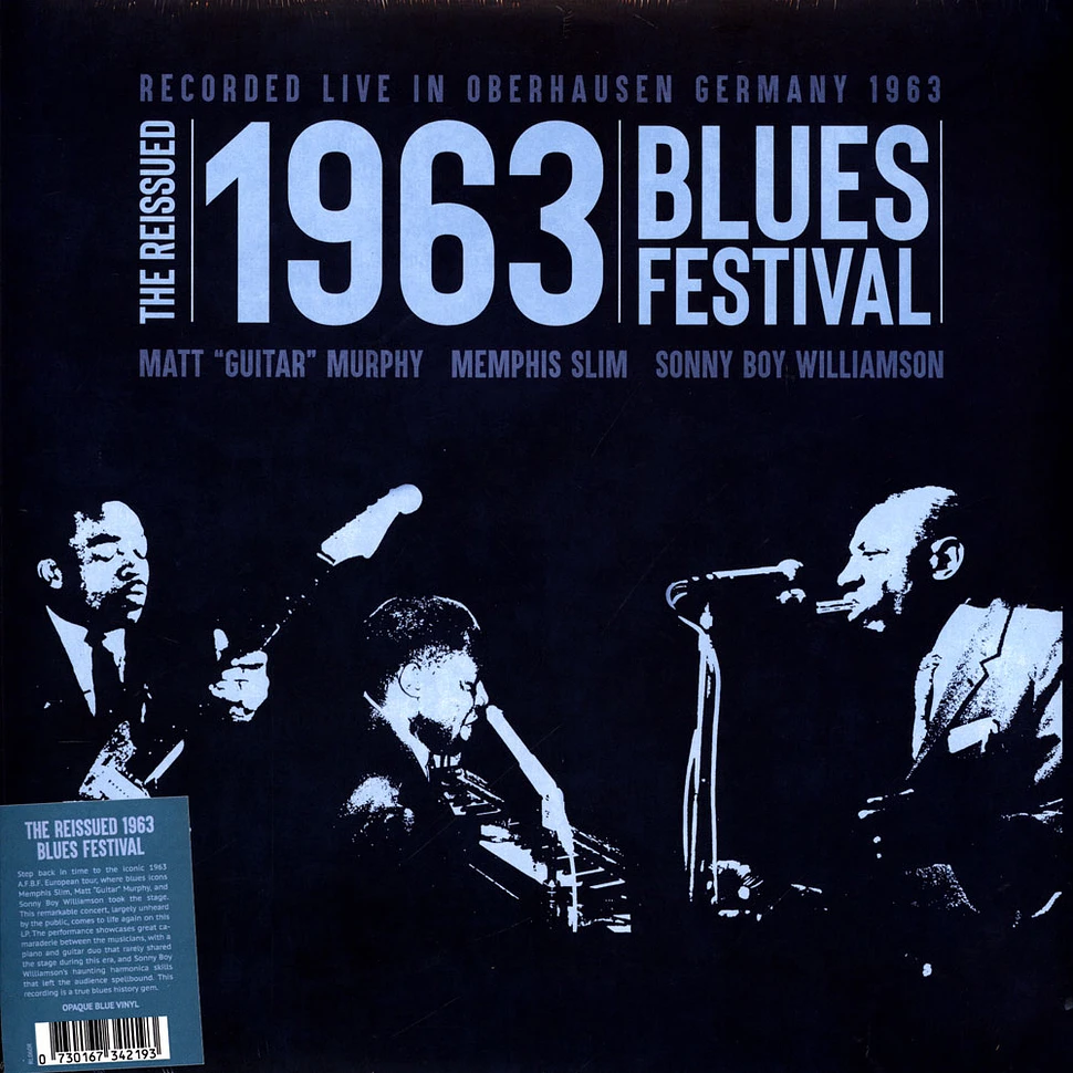 V.A. The Reissued 1963 Blues Festival Record Store Day 2024 Blue