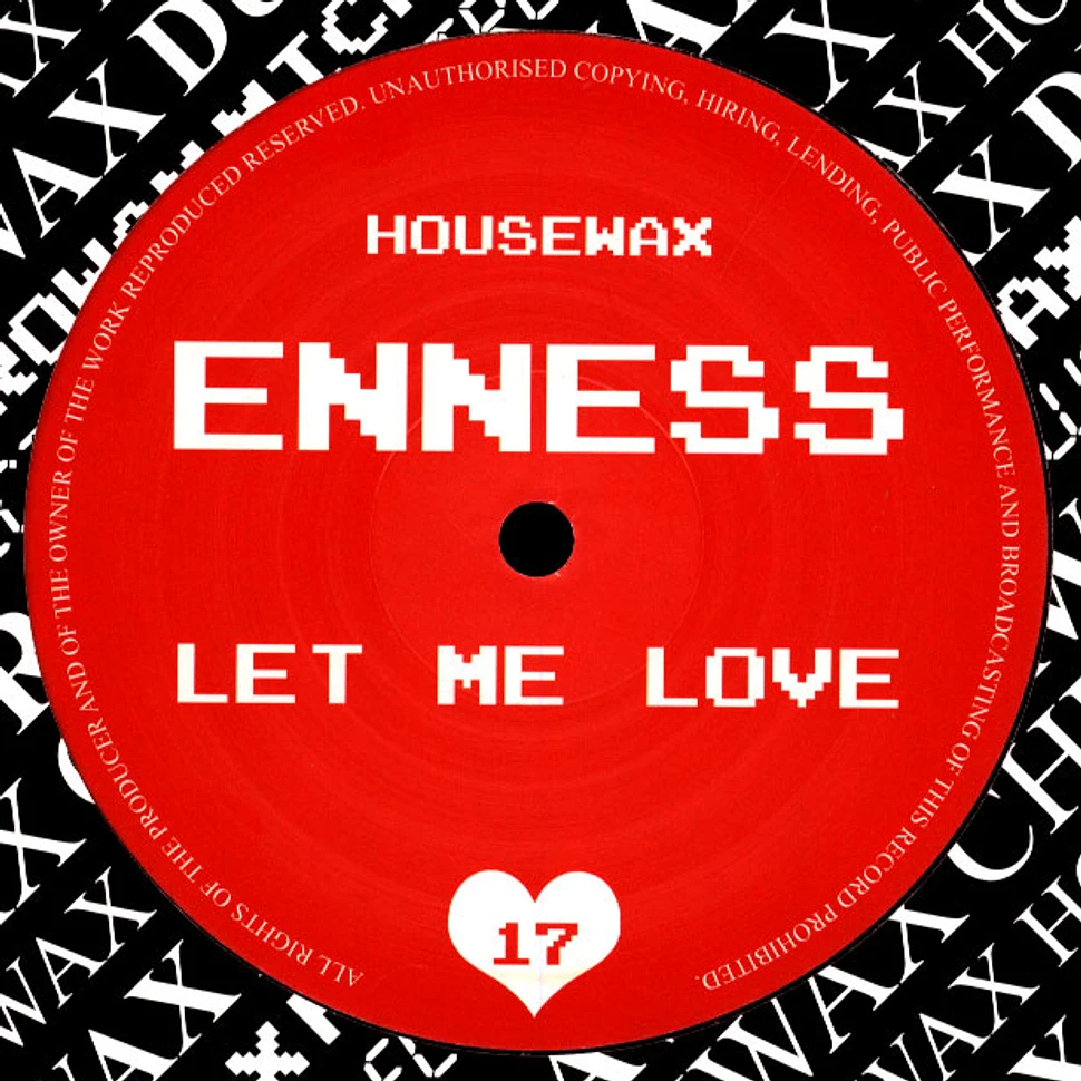 Ennes - Let Me Love Black Vinyl Edition