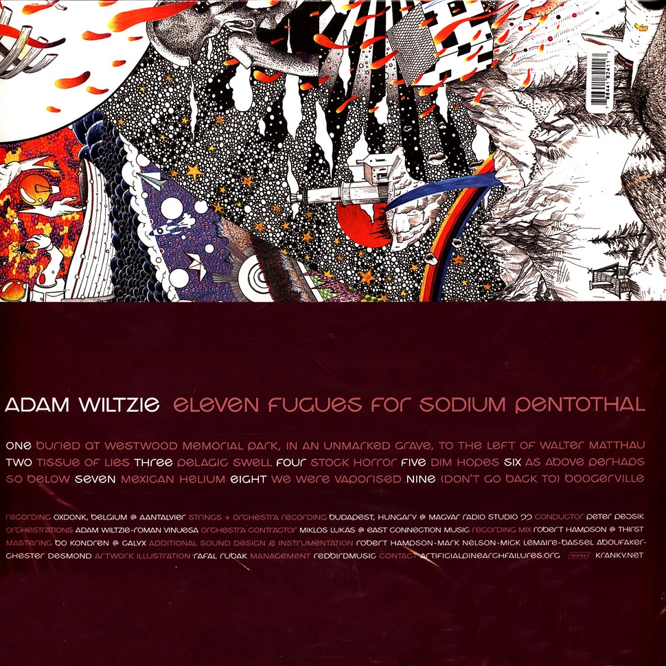 Adam Wiltzie - Eleven Fugues For Sodium Pentothal