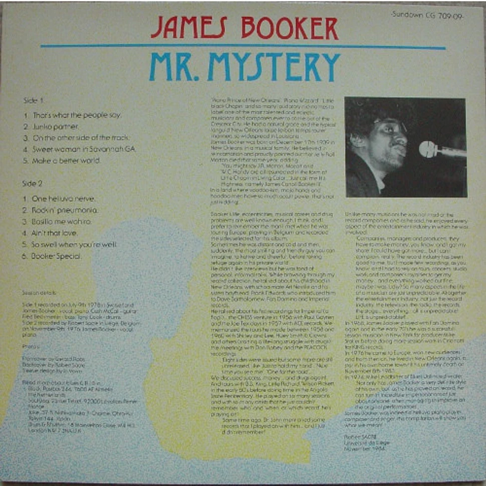 James Booker - Mr. Mystery