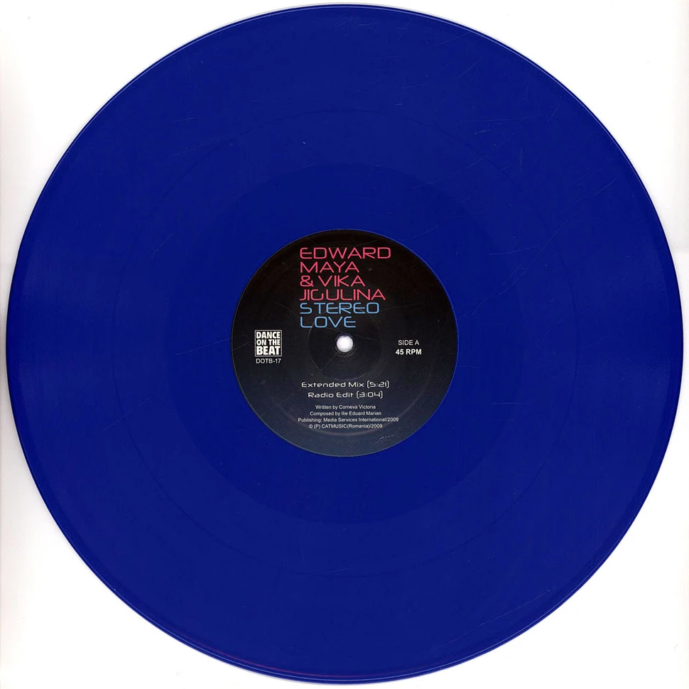 Edward Maya & Vika Jigulina - Stereo Love Blue Vinyl Edtion
