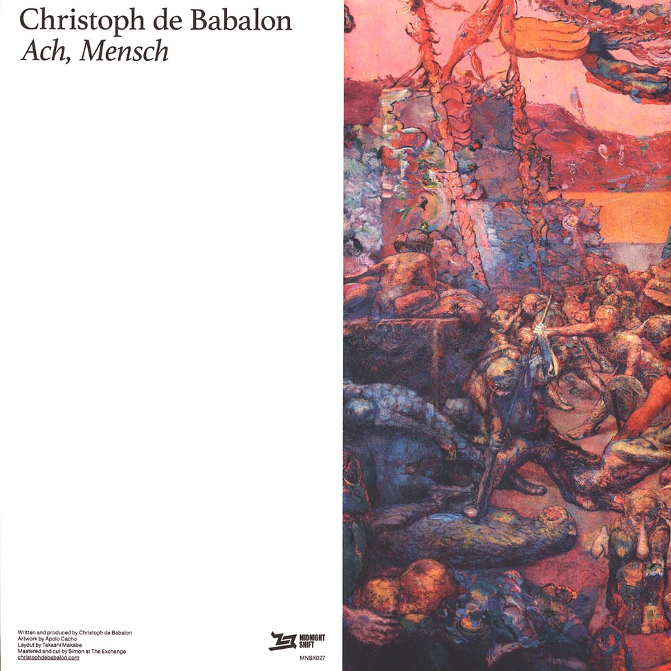 Christoph De Babalon - Ach, Mensch