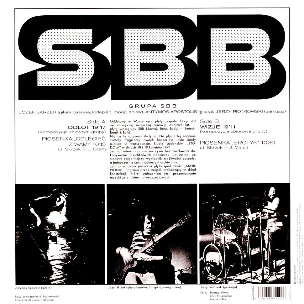 SBB - Sbb Transparent Grey Vinyl Edition