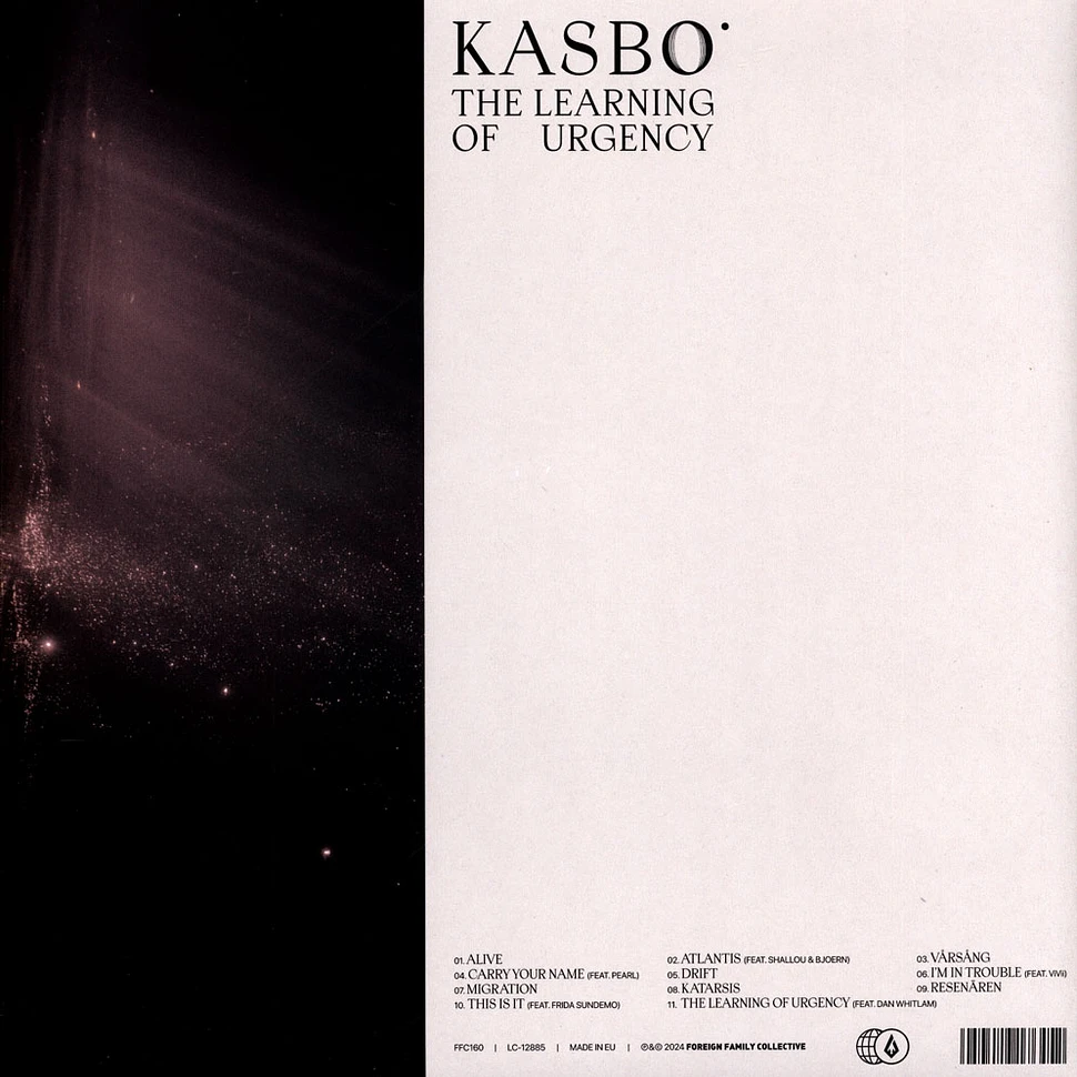 Kasbo - The Learning Of Urgency Clear Vinyl Edition