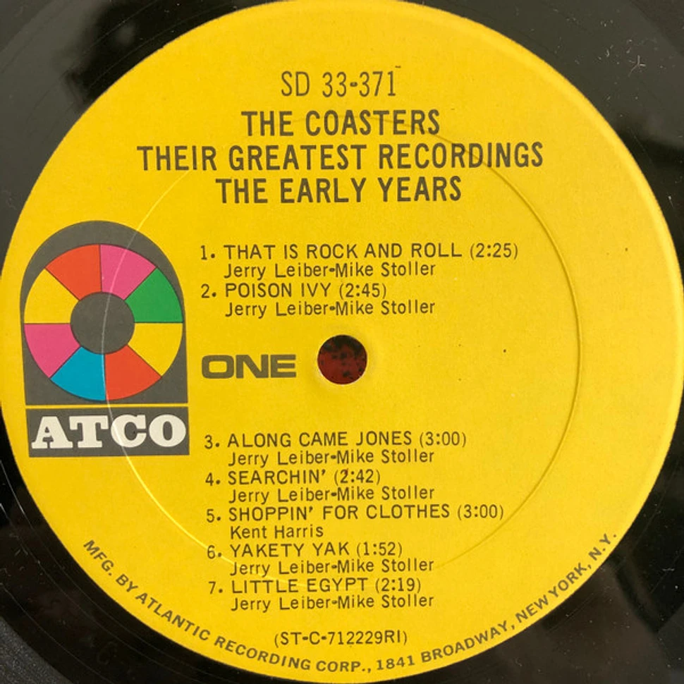 The Coasters - Their Greatest Recordings, The Early Years