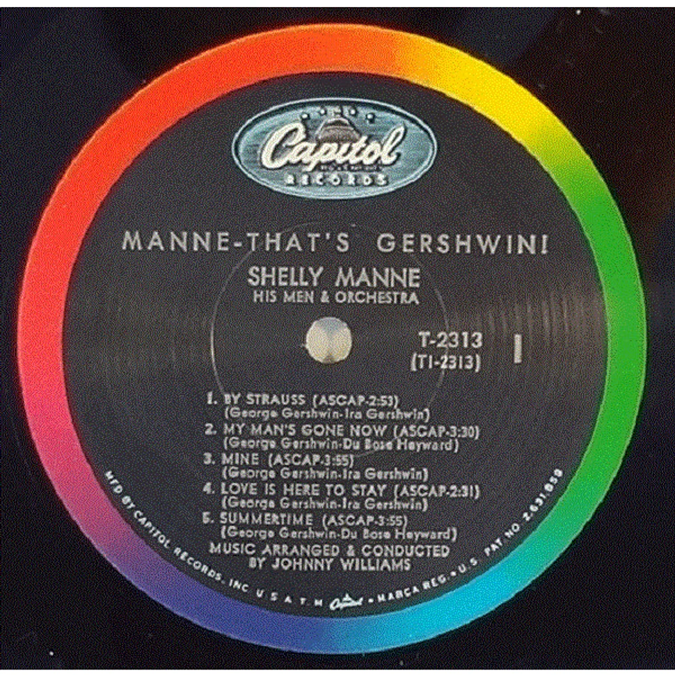 The Shelly Manne Quintet And Big Band - Manne-That's Gershwin!