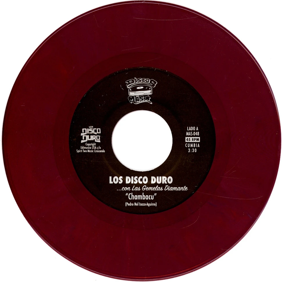 Los Disco Duro Con Las Gemelas Diamante - Chambacu / Momentos Enamorados Purple Vinyl Edition