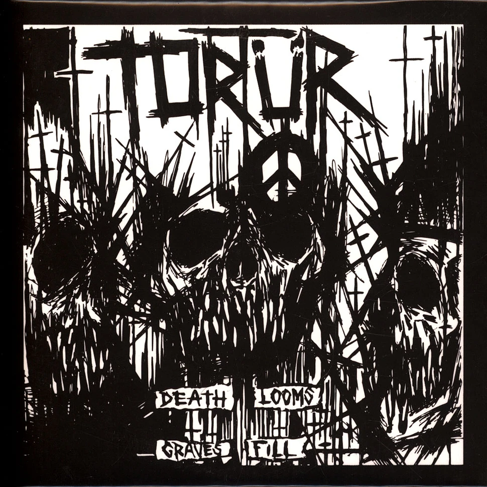 Tortür - Death Looms Graves Fill Black Vinyl Edition