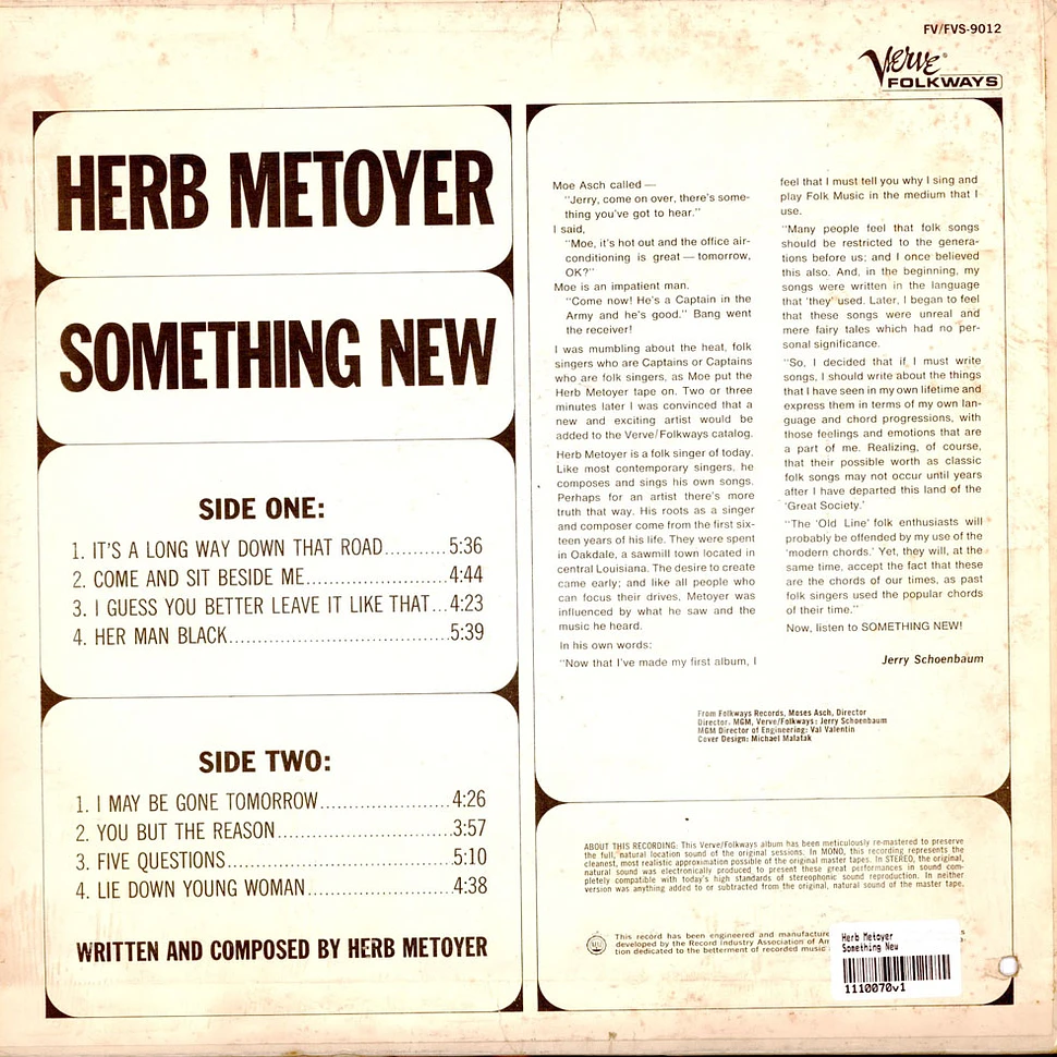 Herb Metoyer - Something New