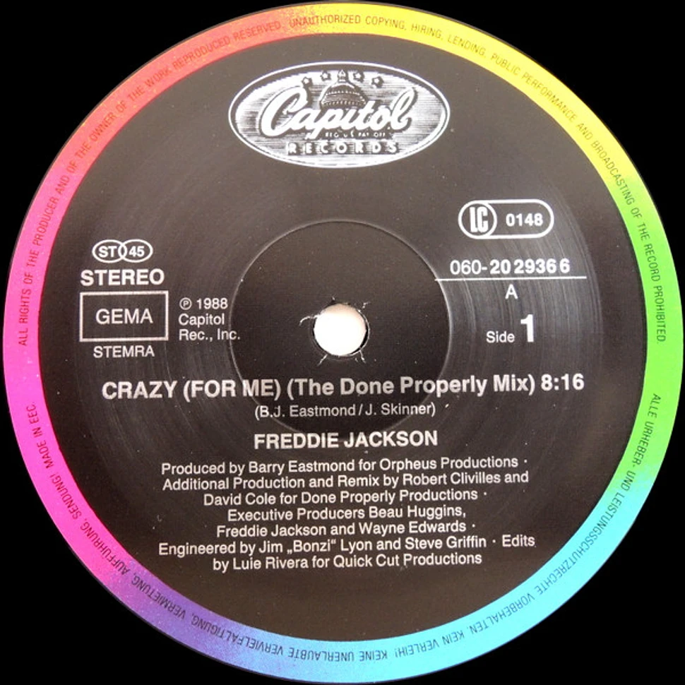 Freddie Jackson - Crazy (For Me)