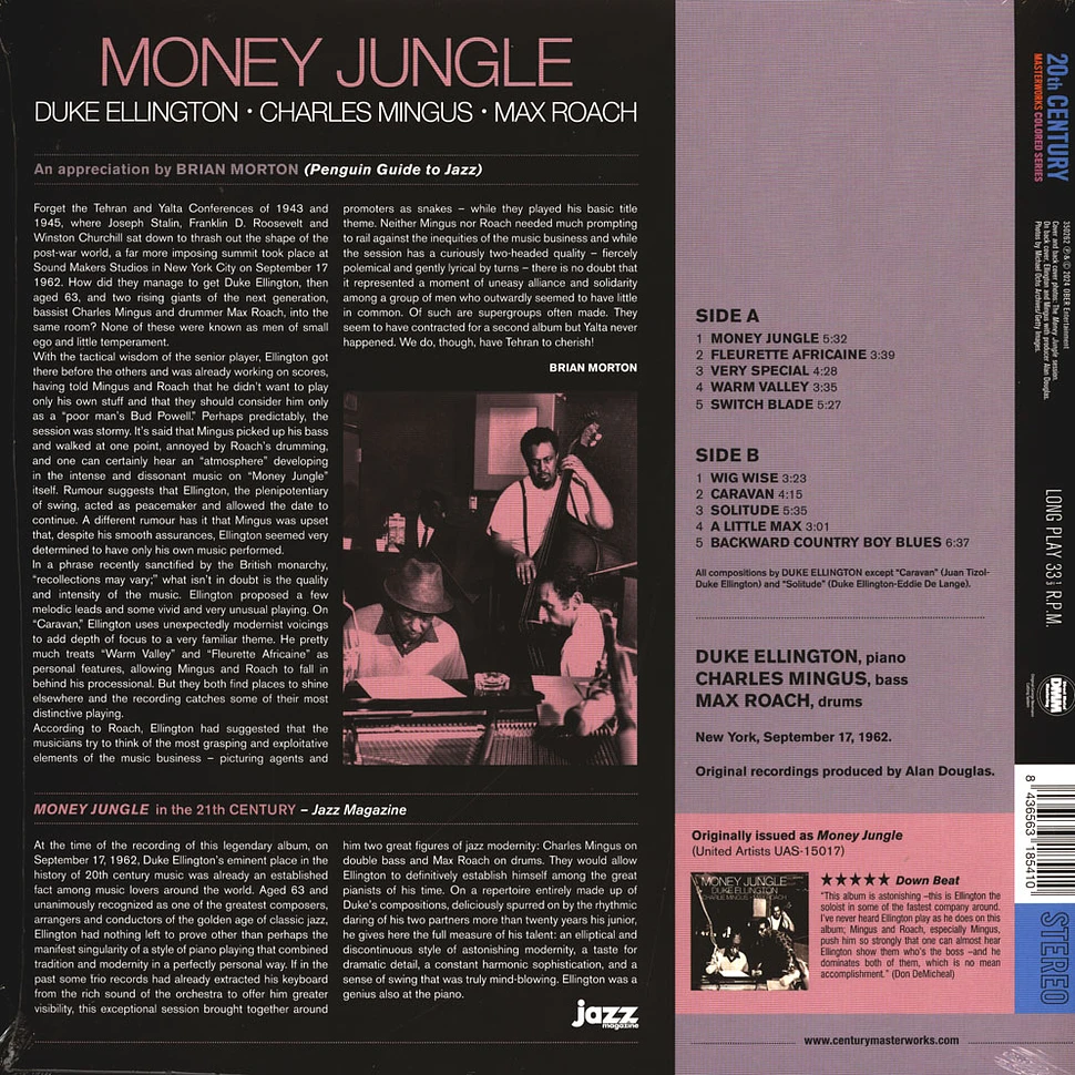 Duke Ellington & Charles Mingus & Max Roach - Money Jungle
