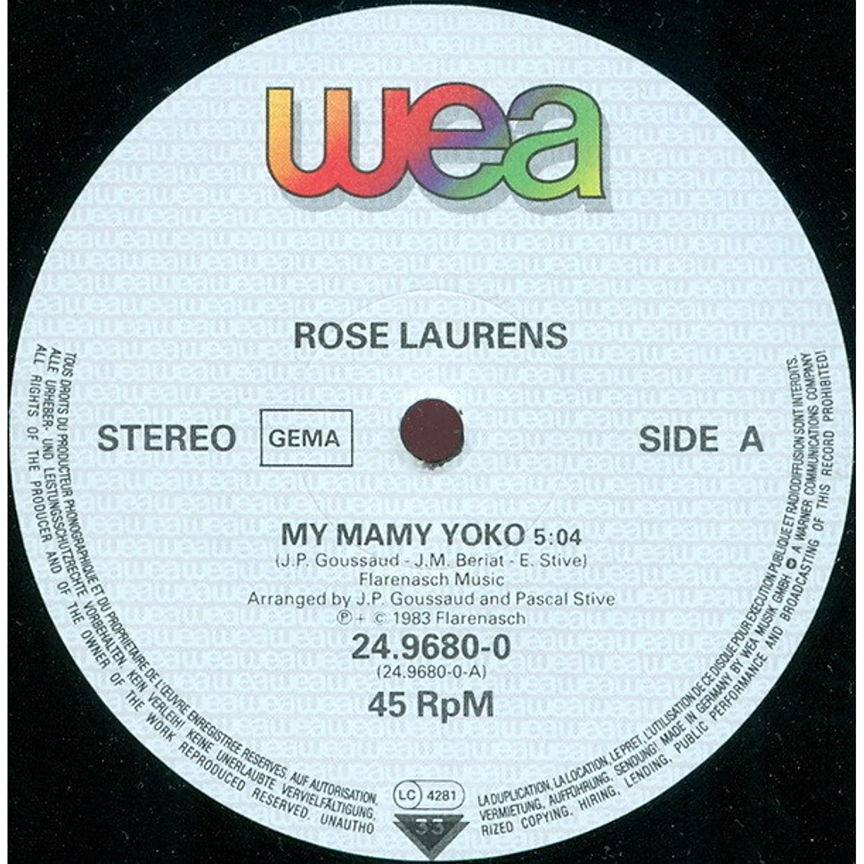 Rose Laurens - Mamy Yoko