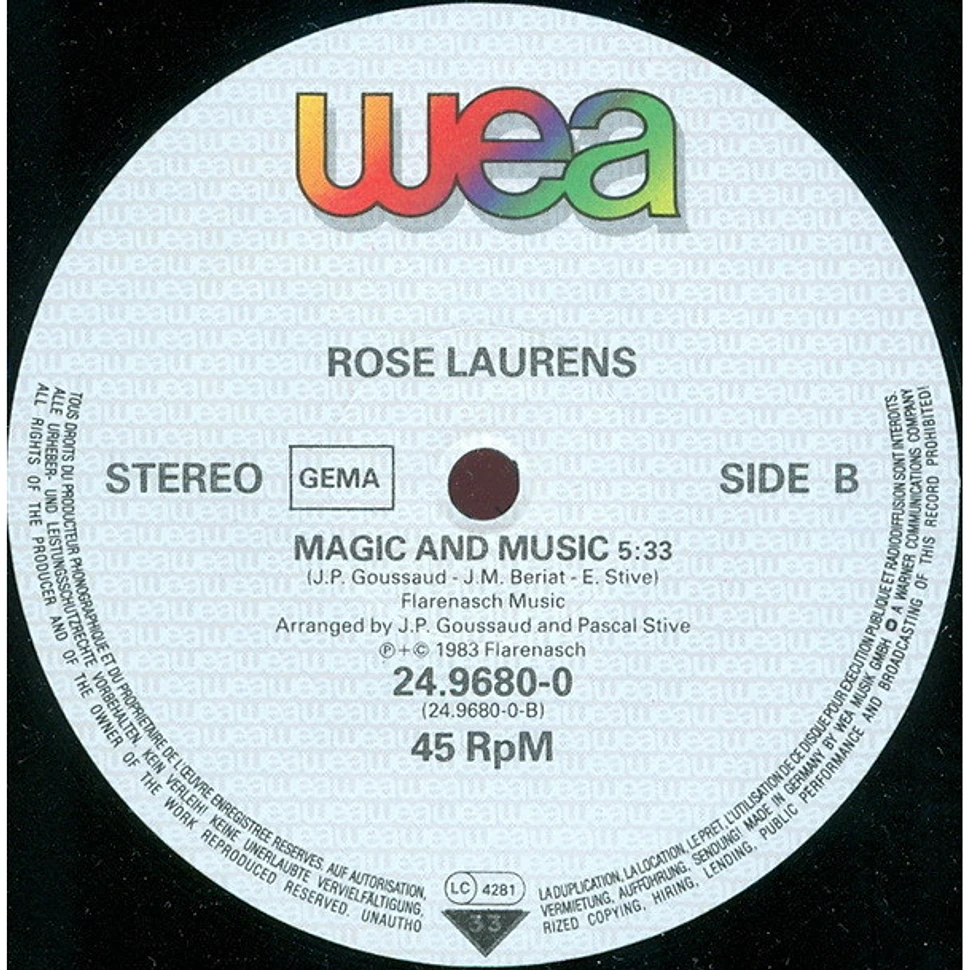 Rose Laurens - Mamy Yoko