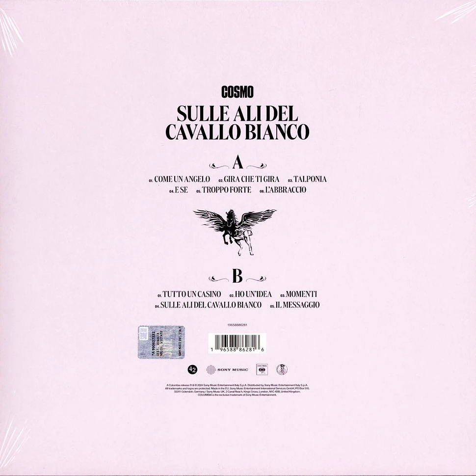 Cosmo - Sulle Ali Del Cavallo Bianco Black Vinyl Edition
