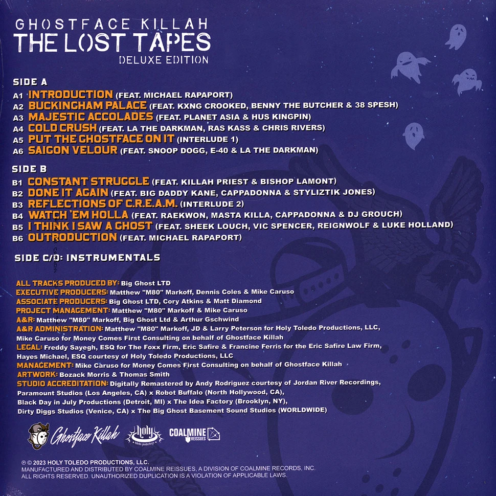 Ghostface Killah & Big Ghost Ltd - The Lost Tapes 5th Anniversary ...