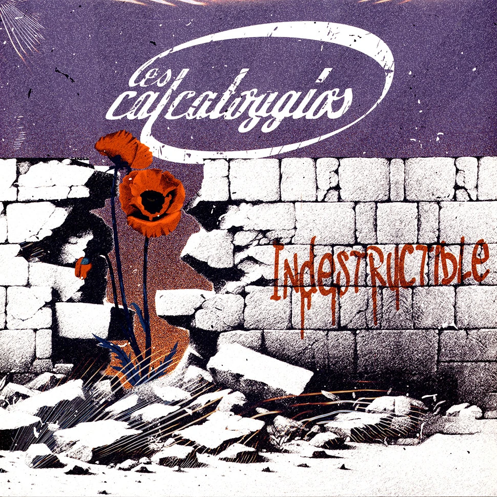 Les Calcatoggios - Indestructible Clear Orange Vinyl Edition