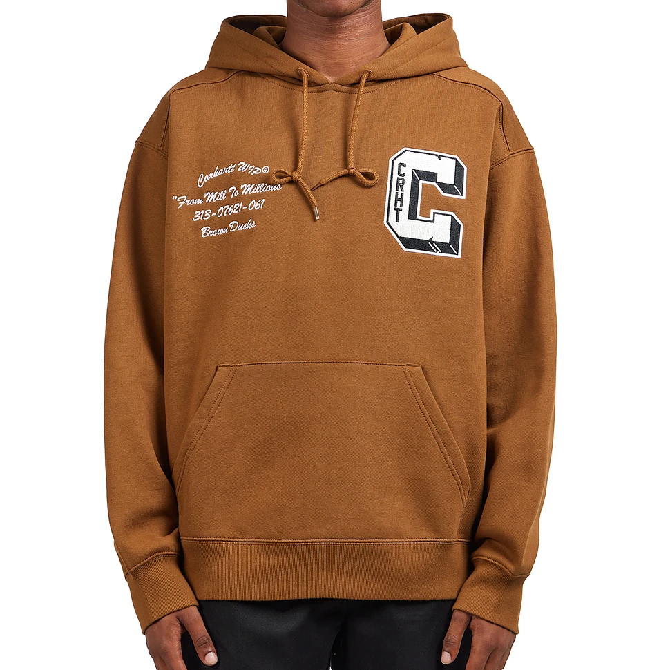 Carhartt WIP - Hooded Brown Ducks Sweat