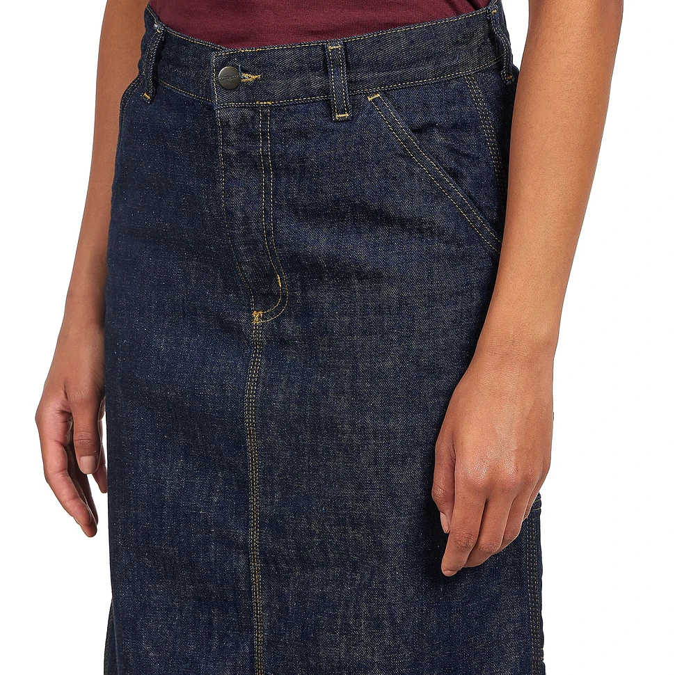 Carhartt WIP - W' Single Knee Skirt "Camano" Denim, 12 oz