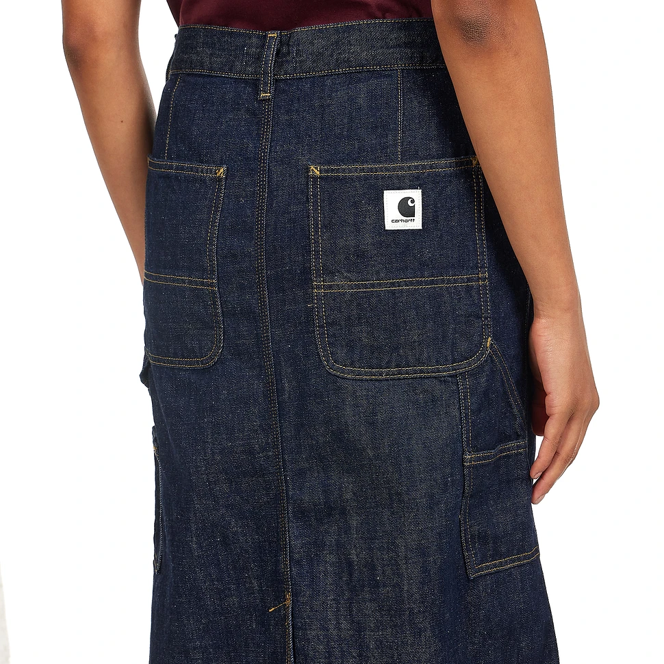 Carhartt WIP - W' Single Knee Skirt "Camano" Denim, 12 oz