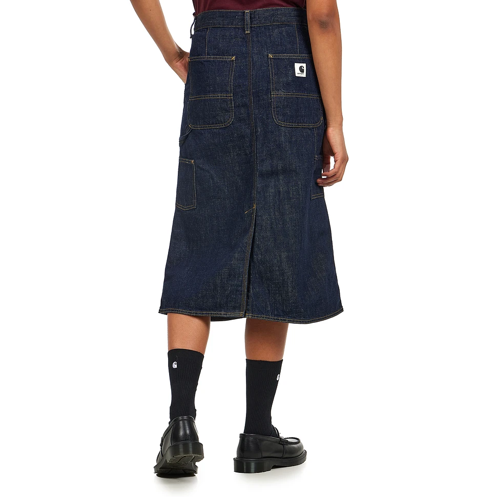 Carhartt WIP - W' Single Knee Skirt "Camano" Denim, 12 oz