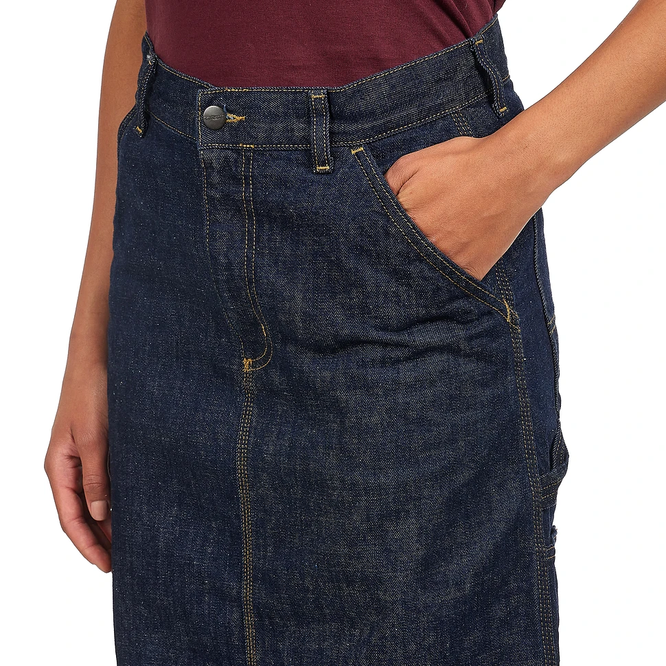 Carhartt WIP - W' Single Knee Skirt "Camano" Denim, 12 oz