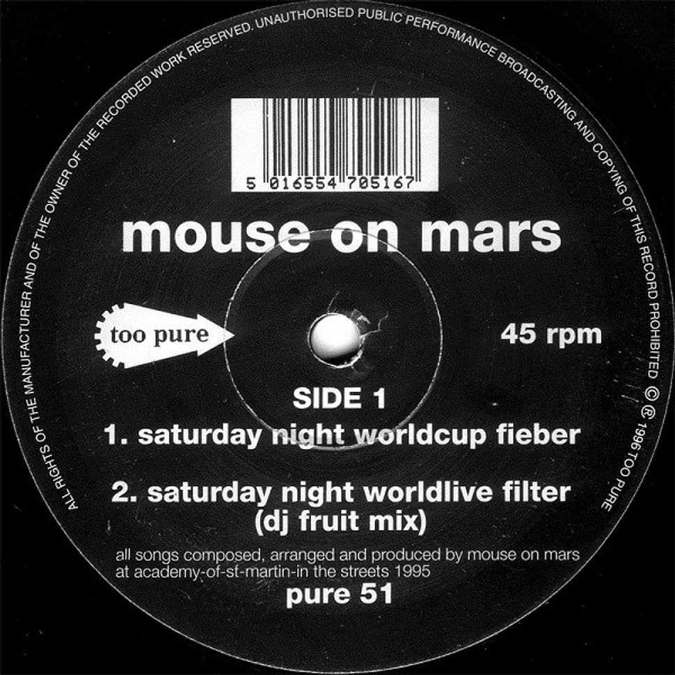 Mouse On Mars - Saturday Night Worldcup Fieber