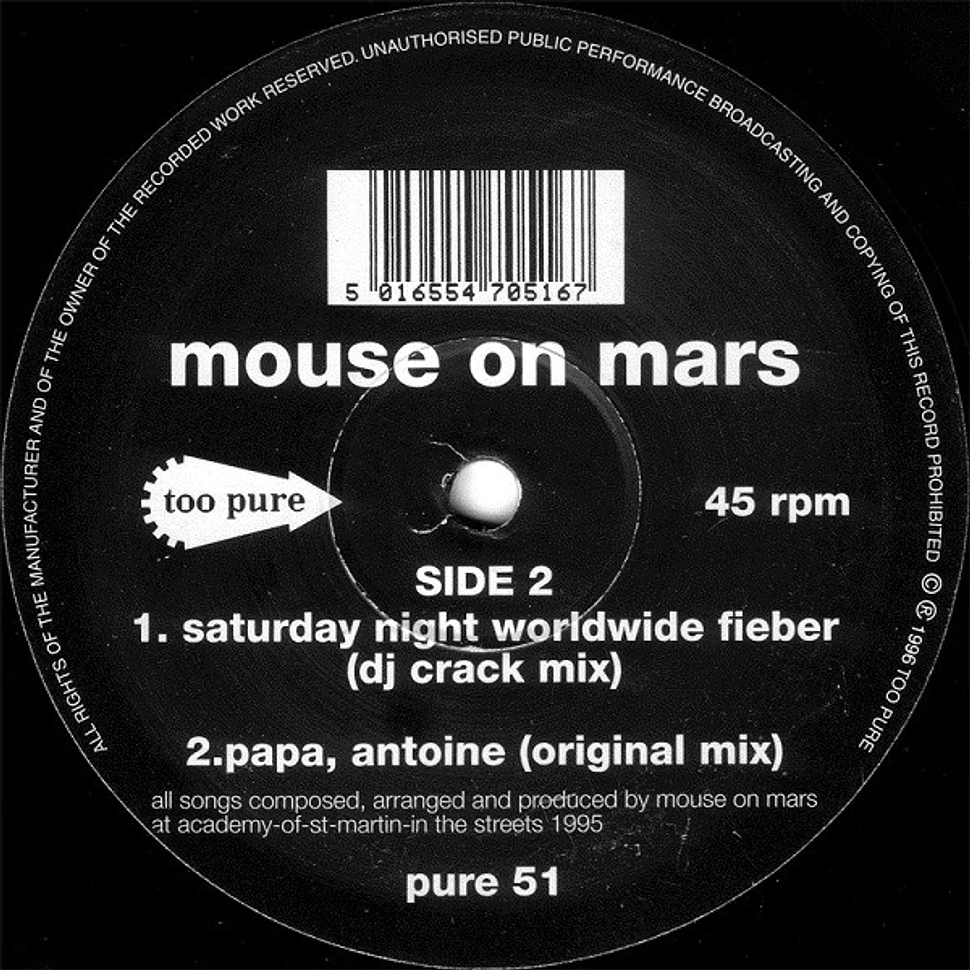 Mouse On Mars - Saturday Night Worldcup Fieber