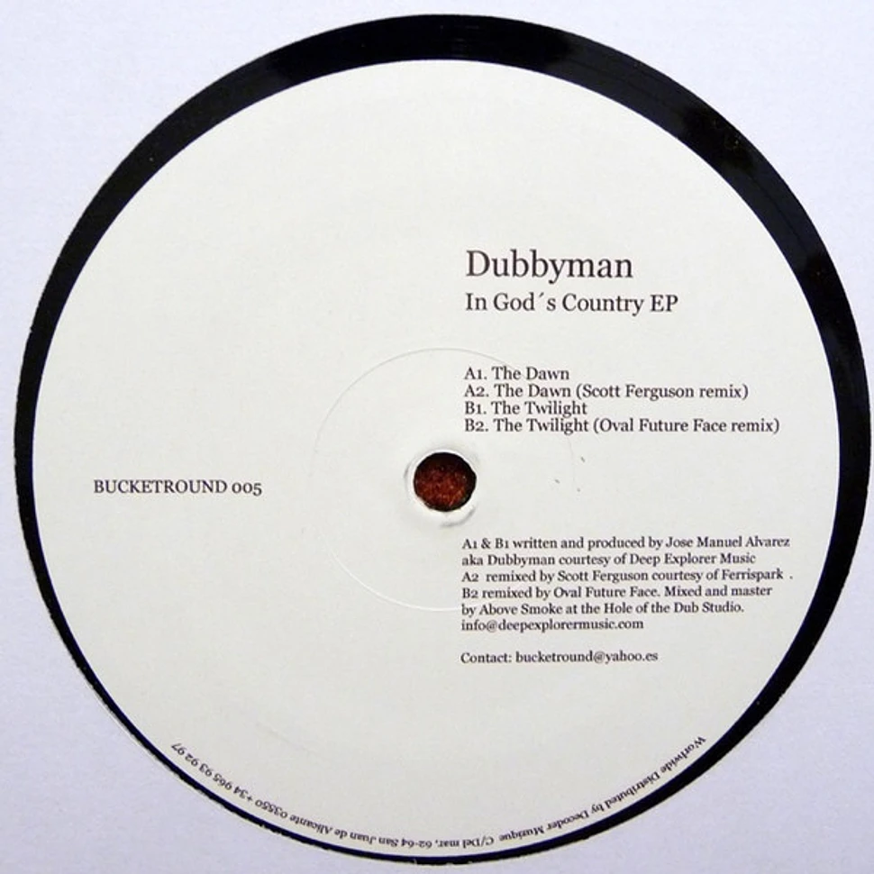 Dubbyman - In God's Country EP