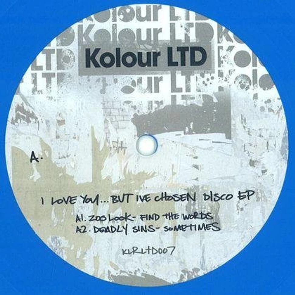 V.A. - I Love You... But Ive Chosen Disco EP