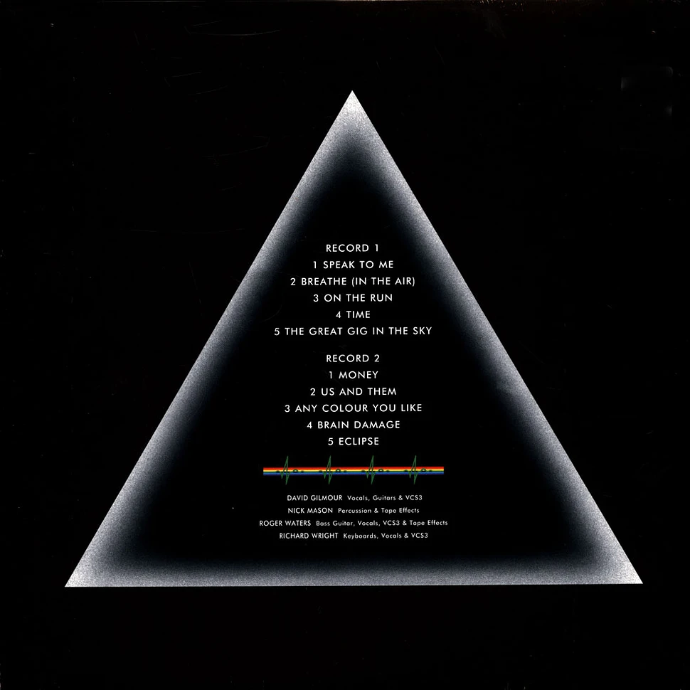 Pink Floyd - Dark Side Of The Moon 50th Anniversary Clear Vinyl Edition