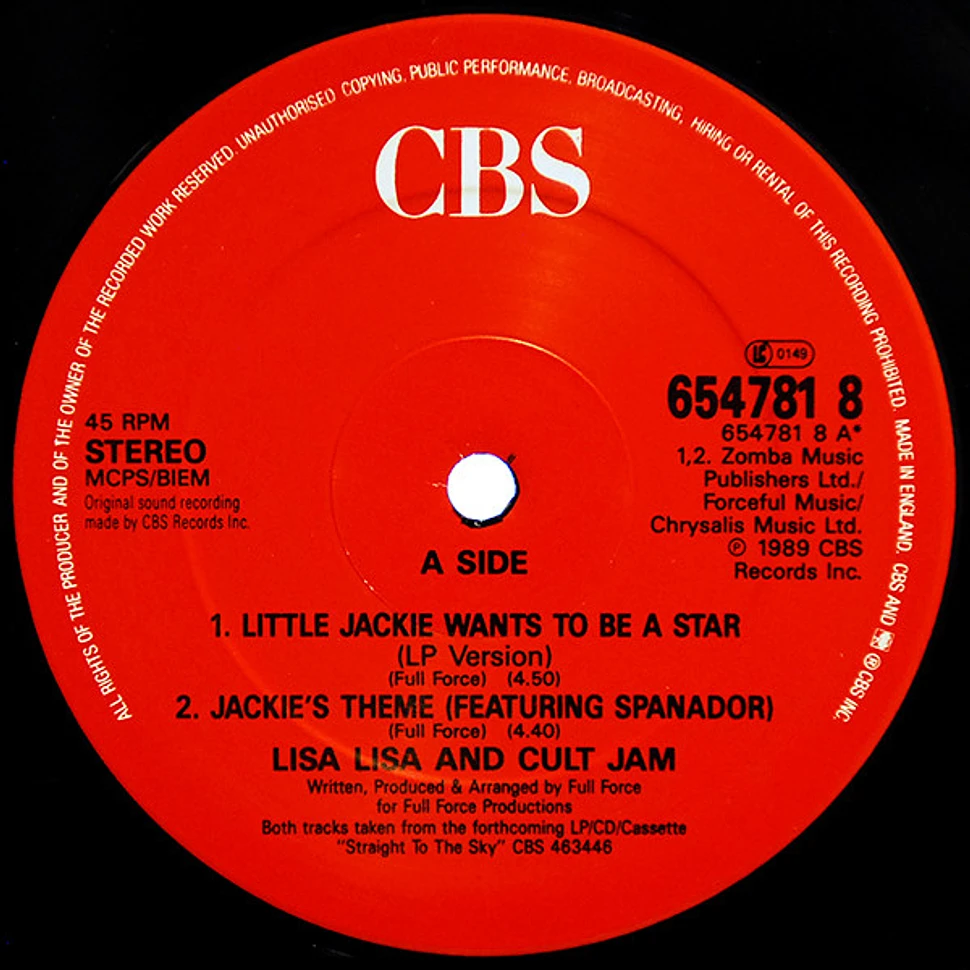 Lisa Lisa & Cult Jam - Little Jackie Wants To Be A Star